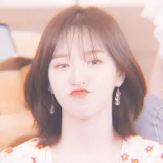🦋 Frau, Porträt, Mädchen, Gesicht, Person, Koreanisch, Asiatisch telegram sticker