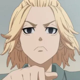 🇲🇱 Mikey Tokyo Revengers Аниме, Манга, Майки, Токийские мстители, Персонаж, Наклейка telegram sticker