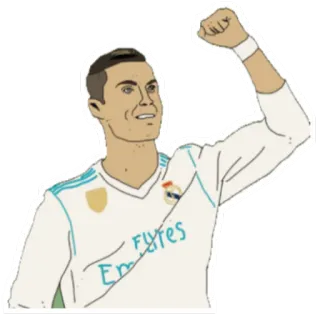 🇵🇹 Cristiano Ronaldo Fußball, Football, Athlet, Real Madrid, Sport telegram sticker
