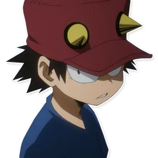 😠 Katsuki Bakugo My Hero Academia anime, character, angry, Katsuki Bakugo, My Hero Academia telegram sticker
