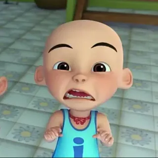 🥵 Upin kartun, animasi, upin, karakter telegram sticker