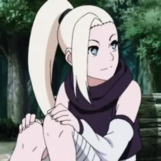 🌟 Ino Yamanaka Naruto anime, naruto, ino yamanaka, fanart, cartoon telegram sticker