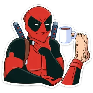 Дэдпул и Новый год (@TgSticker) telegram stickers