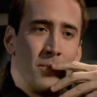 😂 Nicolas Cage 表情包, 名人, 演员, 肖像 whatsapp sticker