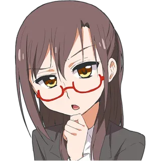 Секретарша @Nyasticks whatsapp stickers