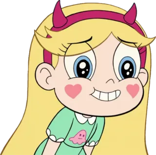 😃 Star Butterfly Star vs. the Forces of Evil การ์ตูน, เจ้าหญิง, น่ารัก, เวทมนตร์, อนิเมชั่น telegram sticker