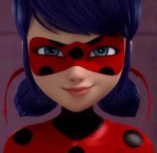 🌟 Ladybug Miraculous: Tales of Ladybug & Cat Noir เต่าทอง, มิราคิวลัส, ซูเปอร์ฮีโร่, การ์ตูน, อนิเมะ, สวมหน้ากาก, สีแดงและสีดำ whatsapp sticker