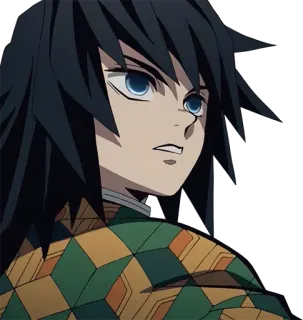 😒 Giyu Tomioka Demon Slayer Anime, Demon Slayer, Giyu Tomioka, Manga, Cartoni animati, Animazione giapponese, Animazione telegram sticker