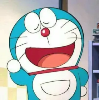 Doremon // @stickers_cafe whatsapp stickers