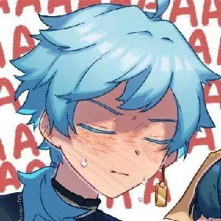 🥲 Chongyun Genshin Impact chongyun, genshin impact, anime, video game, character, cute, sweat, blush telegram sticker