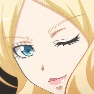 🌙 Irina Jelavić Assassination Classroom Anime, Blondynka, Irina Jelavić, Assassination Classroom telegram sticker