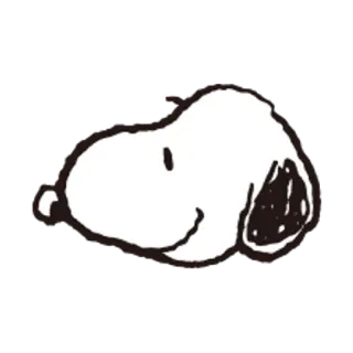 🐧 Snoopy スヌーピー, 犬, 漫画, ピーナッツ, キャラクター, 動物 telegram sticker