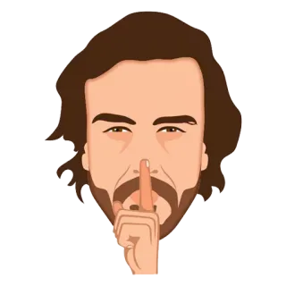 🤐 psst, leise, sei leise, still, geheim, verschwiegen telegram sticker