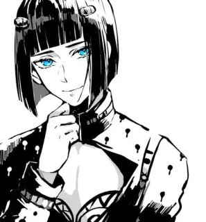 ❔ Bruno Bucciarati JoJo's Bizarre Adventure Anime, Manga, Jojo, Bruno Bucciarati, Charakter, Sticker telegram sticker