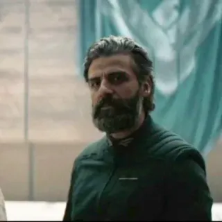 😐 Duke Leto Atreides Dune Oscar Isaac, Dune, Duke Leto Atreides, science fiction, movie telegram sticker
