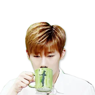 😑 사람, 마시는, 머그컵, 음료, 인물사진, 남성 telegram sticker
