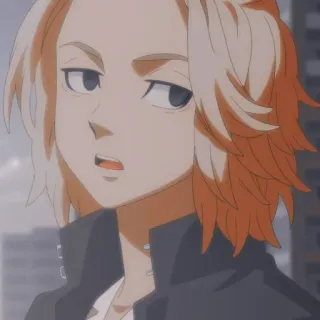 😒 Manjiro Sano Tokyo Revengers Anime, Manga, Personnage, Manjiro Sano, Mikey, Tokyo Revengers telegram sticker