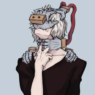 🤔 Tomura Shigaraki My Hero Academia Anime, My Hero Academia, Bösewicht, Shigaraki, Tomura, Hände whatsapp sticker