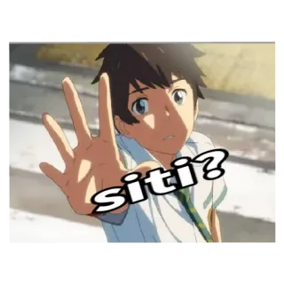 🤔 siti? telegram sticker