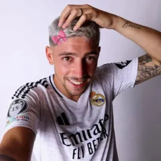 💋 Federico Valverde Real Madrid CF Bonicio telegram sticker