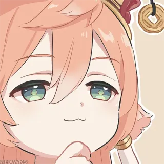 💠 Yanfei Genshin Impact anime, girl, yanfei, genshin impact, lawyer, video game character telegram sticker