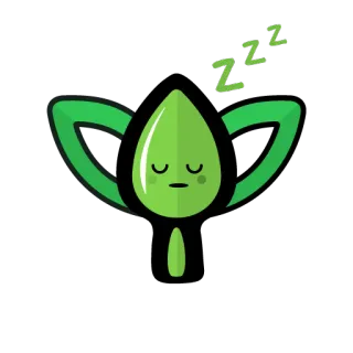 😴 dormir, dormindo, zzz, descanso, calma telegram sticker