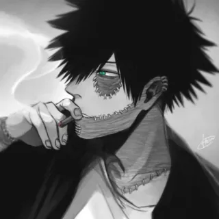 Anime《Cigarette》🚬 @anime_fanss telegram stickers