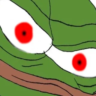 🤬 Pepe the Frog Pepe, Frog, Meme, Internet culture telegram sticker