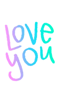 💝 LOVE YOU amor, corazón, lindo, saludo, cariñoso telegram sticker