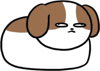 💬 강아지, 동물, 만화, 애완 동물, 귀여운, 웃긴 whatsapp sticker