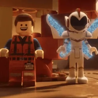 🟠 Emmet The Lego Movie lego, movie, character, cartoon telegram sticker