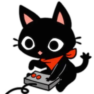 🐱 Gamercat for Danielle B. 🐱 @VagnerLS2 telegram stickers
