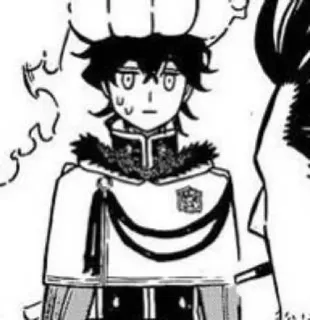 🌟 Yuno Black Clover Аниме, Чёрный клевер, Юно, Манга, Магия telegram sticker