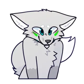 ☺️ furry fox telegram sticker