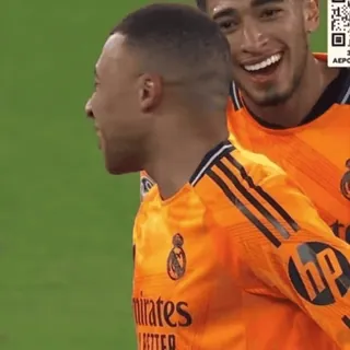 🔵 Kylian Mbappe Real Madrid whatsapp sticker