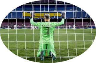 🧱 sports, gardien de but, football, football, Keylor Navas, gardien, filet, Ligue des champions telegram sticker