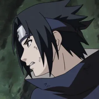🔪 Sasuke Naruto Anime, Manga, Ninja, Sasuke, Naruto, Uchiha whatsapp sticker