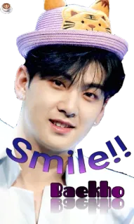 😁 Baekho Smile!!
Baekho kpop, coréen, chanteur, sourire, baekho, idole telegram sticker
