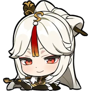 😌 Ningguang Genshin Impact Anime, Videospiel, Ningguang, Genshin Impact, süß, Aufkleber whatsapp sticker
