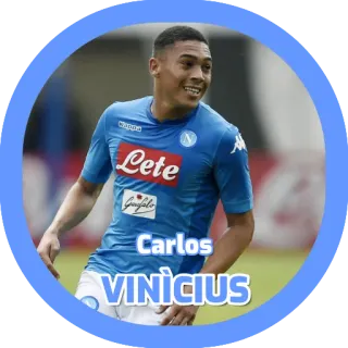 🇧🇷 Carlos Vinícius Carlos VINÍCIUS calcio, calcio, atleta, giocatore, sport telegram sticker