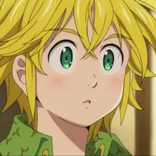 😯 Meliodas The Seven Deadly Sins Аниме, Манга, Мелиодас, Семь смертных грехов, Мультфильм, Анимация, Фэнтези telegram sticker