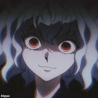 😄 Neferpitou Hunter x Hunter Anime, Neferpitou, Hunter x Hunter, Méchant, Personnage whatsapp sticker