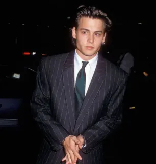 @xoreee - Johnny Depp whatsapp stickers