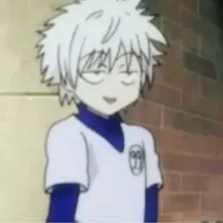 🧡 Killua Zoldyck Hunter x Hunter anime, killua, hunter x hunter, cartoon, manga telegram sticker