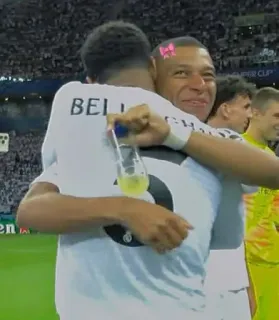 💋 Jude Bellingham and Kylian Mbappé Real Madrid BELLINGHAM telegram sticker