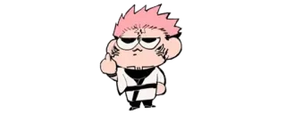 ✨ Anime, Stinkefinger, Cartoon, Sticker, Beleidigend telegram sticker