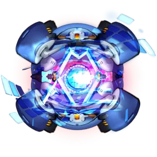 🌀 abstrait, géométrique, futuriste, cyberpunk, design, technologie telegram sticker