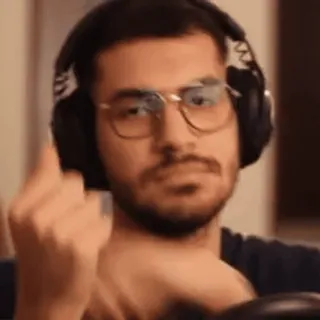 🗿 middle finger, offensive, gesture, person telegram sticker