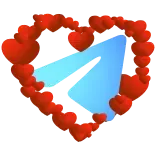 Valentine's Day 2025 @emoji_awwww telegram emojis ❤️