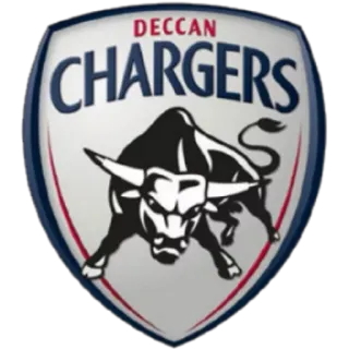 ⚽ DECCAN CHARGERS Deccan Chargers, IPL, Kriket, Logo tim, Olahraga telegram sticker